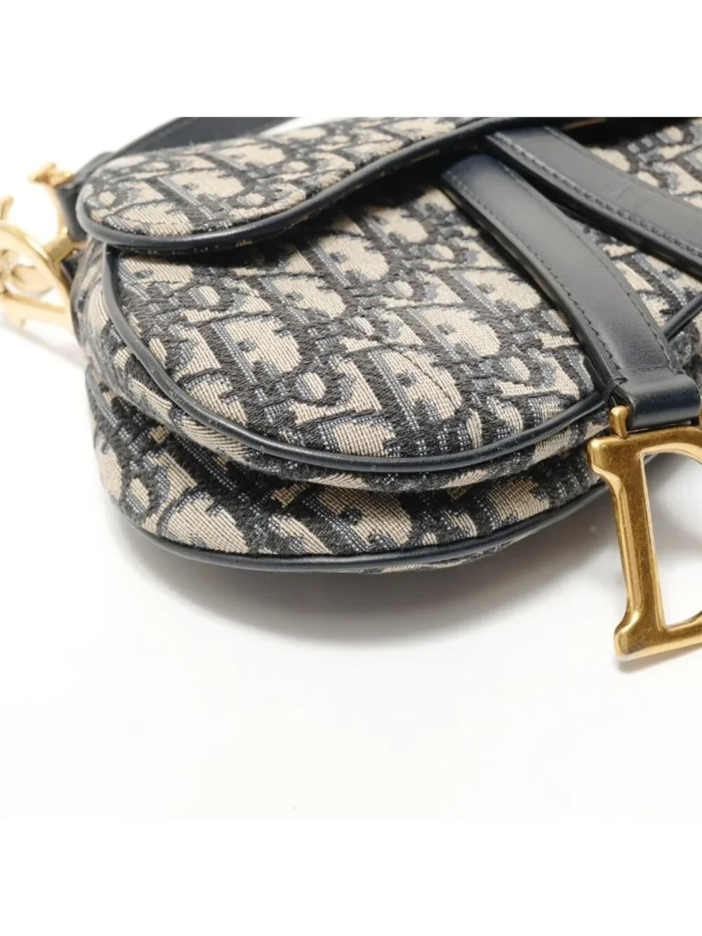 Dior Trotter Canvas Saddle Bag - Picture 5 of 10